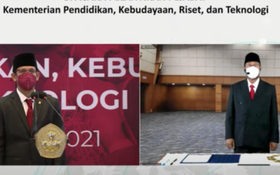 Pelantikan Rektor Universitas Terbuka Periode 2021 -2025